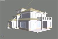 建筑设计3D模型之Bld_085