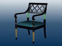 室内装饰设计3D模型之宾馆椅04